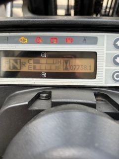 Used equipment: Nissan P1F2A25DU Counterbalance Forklift