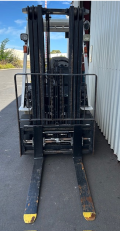 Used equipment: Nissan P1F2A25DU Counterbalance Forklift
