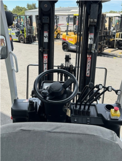 Used equipment: Nissan P1F2A25DU Counterbalance Forklift